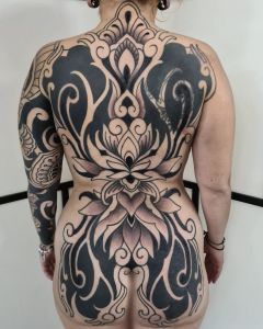 Backpiece tattoos by Manuel Zellkern