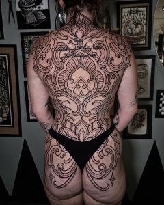 Backpiece tattoos by Manuel Zellkern