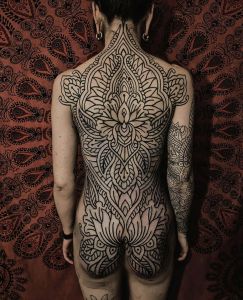 Backpiece tattoos by Manuel Zellkern