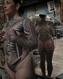 Backpiece tattoos by Manuel Zellkern