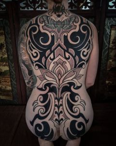 Backpiece tattoos by Manuel Zellkern