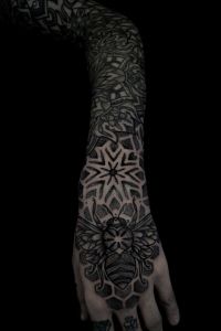 Floral Tattoos by Manuel Zellkern