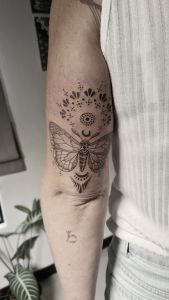 Floral Tattoos by Manuel Zellkern