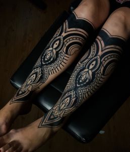 Geometric Tattoos by Manuel Zellkern