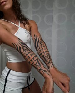 Geometric Tattoos by Manuel Zellkern