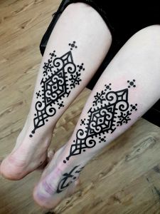 Geometric Tattoos by Manuel Zellkern
