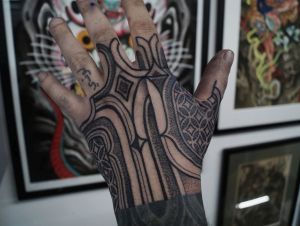 Geometric Tattoos by Manuel Zellkern