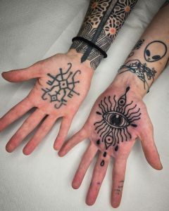 Geometric Tattoos by Manuel Zellkern