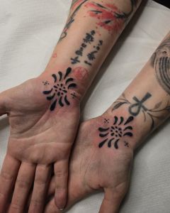 Geometric Tattoos by Manuel Zellkern