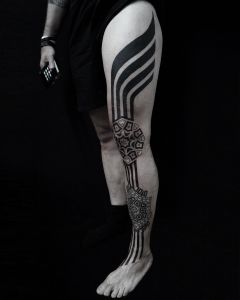 Geometric Tattoos by Manuel Zellkern