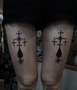 Geometric Tattoos by Manuel Zellkern