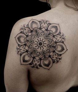 Mandala tattoos by Manuel Zellkern