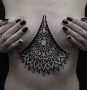 Mandala tattoos by Manuel Zellkern