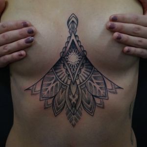 Mandala tattoos by Manuel Zellkern