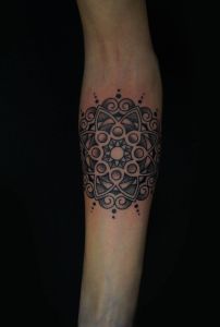 Mandala tattoos by Manuel Zellkern
