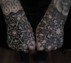 Mandala tattoos by Manuel Zellkern