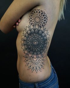 Mandala tattoos by Manuel Zellkern