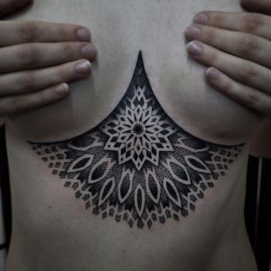 Mandala tattoos by Manuel Zellkern