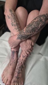 Mandala tattoos by Manuel Zellkern