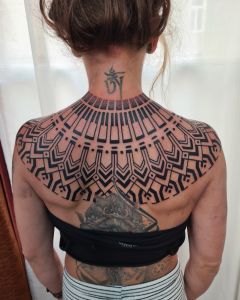 Single piece tattoos by Manuel Zellkern