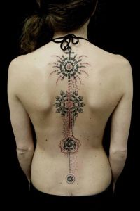 Single piece tattoos by Manuel Zellkern