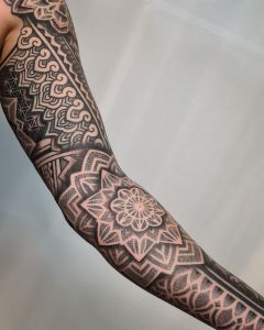Sleeve tattoos by Manuel Zellkern