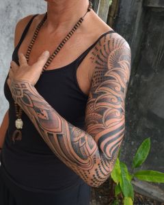 Sleeve tattoos by Manuel Zellkern