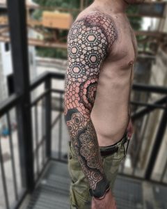 Sleeve tattoos by Manuel Zellkern