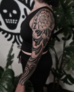Sleeve tattoos by Manuel Zellkern