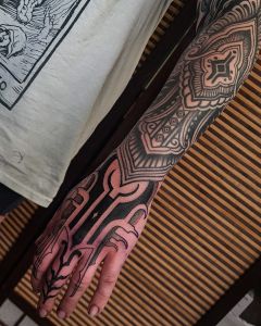 Sleeve tattoos by Manuel Zellkern