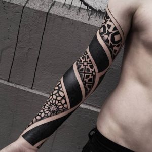 Sleeve tattoos by Manuel Zellkern
