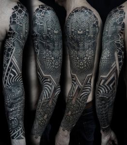 Sleeve tattoos by Manuel Zellkern