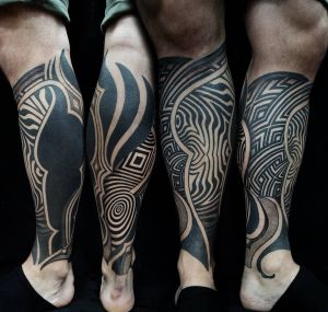 Sleeve tattoos by Manuel Zellkern