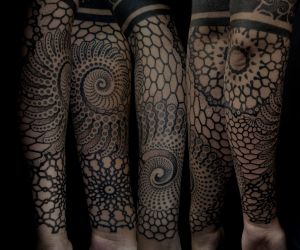 Sleeve tattoos by Manuel Zellkern