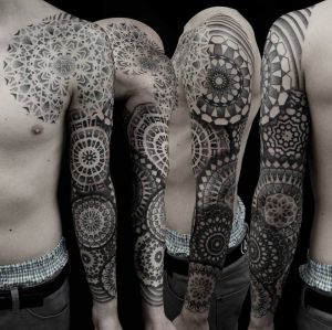 Sleeve tattoos by Manuel Zellkern