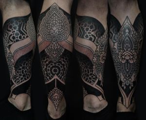 Sleeve tattoos by Manuel Zellkern