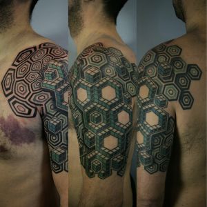 Sleeve tattoos by Manuel Zellkern