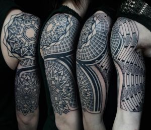 Sleeve tattoos by Manuel Zellkern