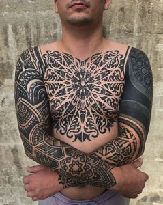 Sleeve tattoos by Manuel Zellkern
