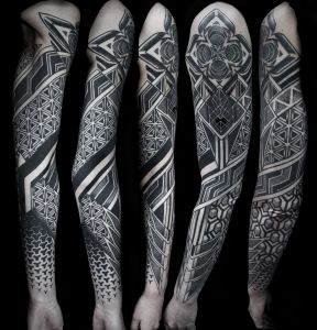 Sleeve tattoos by Manuel Zellkern