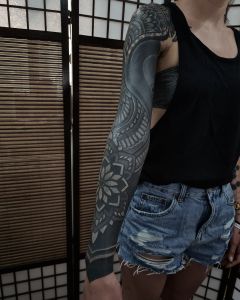 Sleeve tattoos by Manuel Zellkern
