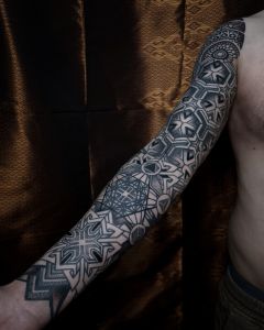 Sleeve tattoos by Manuel Zellkern