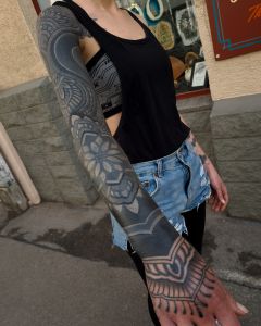 Sleeve tattoos by Manuel Zellkern