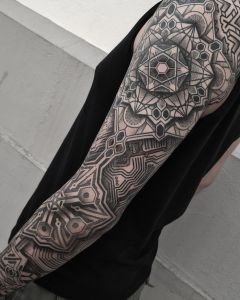 Sleeve tattoos by Manuel Zellkern