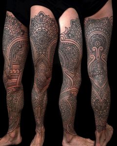 Sleeve tattoos by Manuel Zellkern