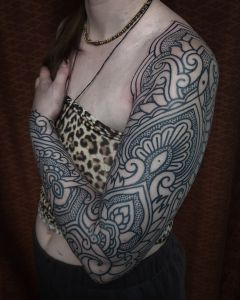 Sleeve tattoos by Manuel Zellkern