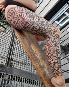 Sleeve tattoos by Manuel Zellkern